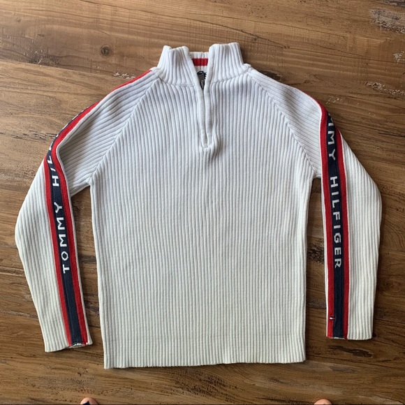 Tommy Hilfiger quarter zip sweater size m - Picture 5 of 6